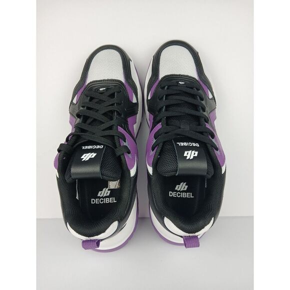 Decibel Shoes Men's Size US 10  Purple/White/Black DBVOL1, New Without Box - Picture 9 of 13